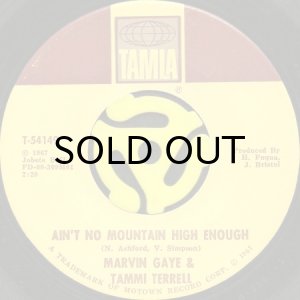 画像1: MARVIN GAYE & TAMMI TERRELL / AIN'T NO MOUNTAIN HIGH ENOUGH (45's) (1)