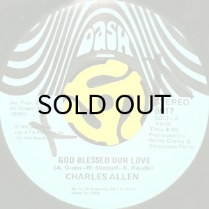 画像2: CHARLES ALLEN / GOD BLESSED OUR LOVE b/w WINTERMAN (45's) (2)