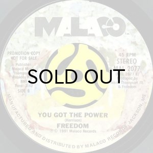 画像2: FREEDOM / YOU b/w YOU GOT THE POWER (45's) (2)