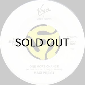 画像2: MAXI PRIEST / ONE MORE CHANCE b/w CLOSE TO YOU (45's) (2)