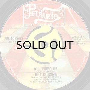 画像2: HOT CUISINE / WHO'S BEEN KISSING YOU? b/w ALL FIRED UP (45's) (2)