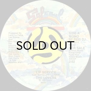 画像2: THE LOVERS / LIP SERVICE (45's) (PROMO) (2)