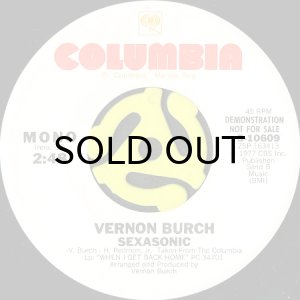 画像1: VERNON BURCH / SEXASONIC (45's) (WHITE PROMO) (1)