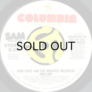 画像2: JOHN DAVIS AND THE MONSTER ORCHESTRA / LOVE MAGIC b/w HOLLER (45's) (WHITE PROMO) (2)