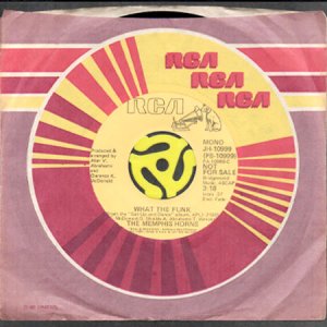 画像3: THE MEMPHIS HORNS / WHAT THE FUNK (45's) (PROMO) (3)