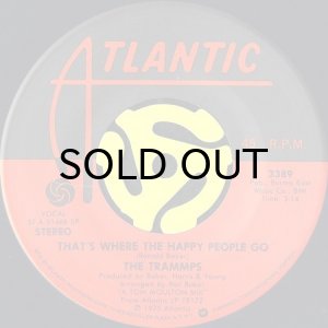 画像2: TRAMMPS / DISCO INFERNO b/w THAT'S WHERE THE HAPPY PEOPLE GO (45's) (2)