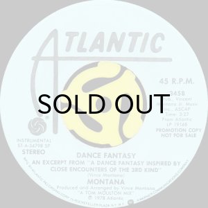 画像2: MONTANA / DANCE FANTASY (45's) (PROMO) (2)