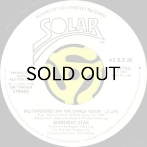 画像2: MIDNIGHT STAR / NO PARKING (ON THE DANCEFLOOR) (45's) (WHITE PROMO) (2)