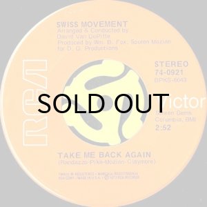画像2: SWISS MOVEMENT / KEEP ON LOVING YOU b/w TAKE ME BACK AGAIN (45's) (2)