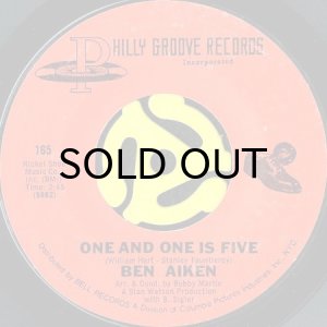 画像1: BEN AIKEN / ONE AND ONE IS FIVE b/w BOTTOM FALLS OUT (45's) (1)
