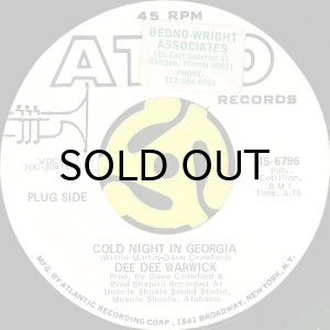 画像2: DEE DEE WARWICK / SEARCHING b/w COLD NIGHT IN GEORGIA (45's) (WHITE PROMO) (2)