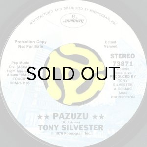 画像1: TONY SILVESTER / PAZUZU b/w SOCA (45's) (WHITE PROMO) (1)