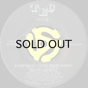 画像2: DIRECT CURRENT / EVERYBODY HERE MUST PARTY (45's) (2)