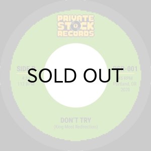 画像2: DJ TRAYZE - KING MOST / A LITTLE BIT OF PUN (TRAYZE REMIX) b/w DON’T TRY (KING MOST REDIRECTION) (45's) (2)