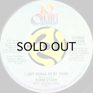 画像1: EDWIN STARR / I JUST WANNA DO MY THING (45's) (1)
