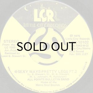 画像2: ALL POINTS BULLETIN BAND / SEXY WAYS-PRETTY LEGS (45's) (2)