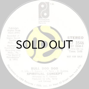 画像1: SPIRITUAL CONCEPT / BULL DOO DOO (45's) (WHITE PROMO) (1)