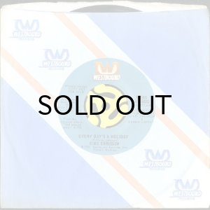 画像3: KING ERRISSON / EVERYDAY'S A HOLIDAY (45's) (PROMO) (3)