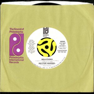 画像3: DEXTER WANSEL / SOLUTIONS (45's) (WHITE PROMO) (3)