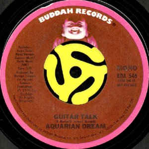 画像2: AQUARIAN DREAM / GUITAR TALK (45's) (PROMO) (2)