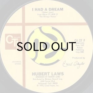 画像1: HUBERT LAWS / I HAD A DREAM (45's) (1)