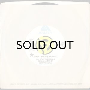 画像3: GIL SCOTT-HERON & BRIAN JACKSON / RACETRACK IN FRANCE b/w UNDER THE HAMMER (45's) (WHITE PROMO) (3)