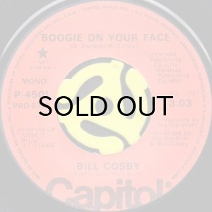 画像1: BILL COSBY / BOOGIE ON YOUR FACE (45's) (PROMO) (1)