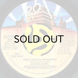 画像2: AHMAD JAMAL / DON'T ASK MY NEIGHBORS (45's) (PROMO) (2)