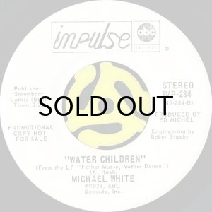 画像2: MICHAEL WHITE / FATHER MUSIC, MOTHER DANCE b/w WATER CHILDREN (45's) (WHITE PROMO) (2)
