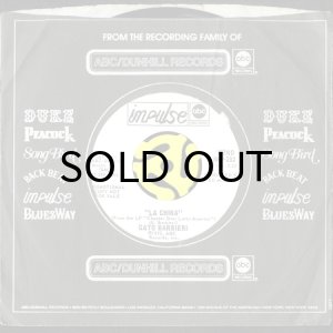 画像3: GATO BARBIERI / LA CHINA (45's) (WHITE PROMO) (3)