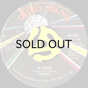 画像2: DESIREE' / GOODBAR WON'T YA TAKE ME HOME TONIGHT b/w MI AMORE' (45's) (2)