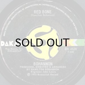 画像2: BOHANNON / THE FAT MAN b/w RED BONE (45's) (2)