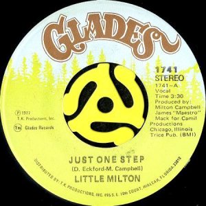 画像1: LITTLE MILTON / JUST ONE STEP (45's) (1)