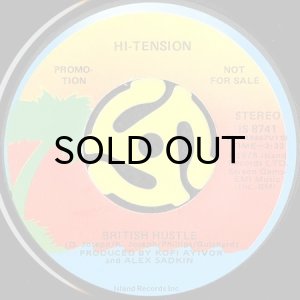 画像2: HI-TENSION / BRITISH HUSTLE (45's) (PROMO) (2)