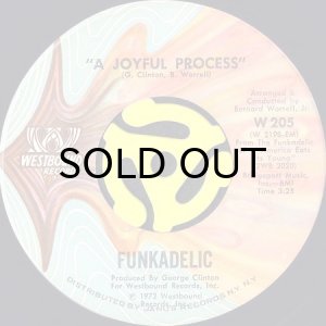 画像1: FUNKADELIC / A JOYFUL PROCESS b/w LOOSE BOOTY (45's) (1)