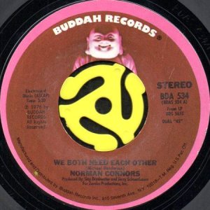 画像1: NORMAN CONNORS / WE BOTH NEED EACH OTHER (45's) (1)