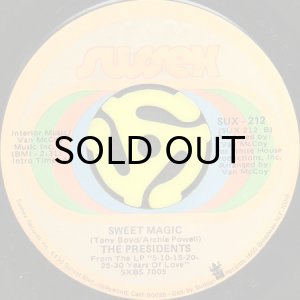画像2: THE PRESIDENTS / TRIANGLE OF LOVE b/w SWEET MAGIC (45's) (2)