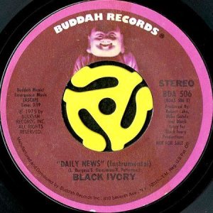 画像1: BLACK IVORY / DAILY NEWS (INSTRUMENTAL) (45's) (PROMO) (1)