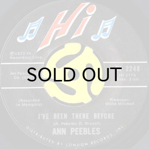 画像2: ANN PEEBLES / I CAN'T STAND THE RAIN (45's) (2)