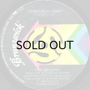 画像2: THE CHI-LITES / (FOR GOD'S SAKE) GIVE MORE POWER TO THE PEOPLE (45's) (2)