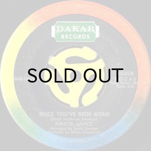 画像2: MAJOR LANCE / FOLLOW THE LEADER b/w SINCE YOU'VE BEEN GONE (45's) (2)