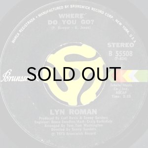 画像2: LYN ROMAN / STOP, I DON'T NEED NO SYMPATHY b/w WHERE DO YOU GOT (45's) (2)