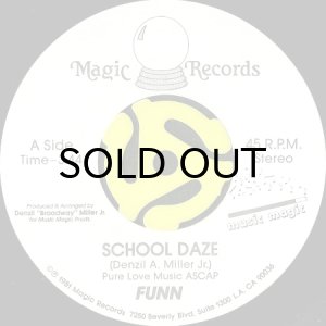 画像2: FUNN / SCHOOL DAZE (45's) (WHITE PROMO) (2)
