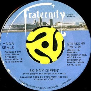 画像1: LYNDA SEALS / SKINNY DIPPIN' (45's) (1)