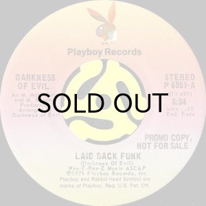 画像2: DARKNESS OF EVIL / LAID BACK FUNK (45's) (PROMO) (2)