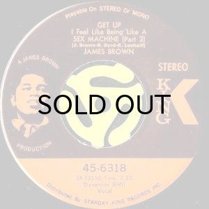 画像2: JAMES BROWN / GET UP (I FEEL LIKE BEING LIKE A SEX MACHINE) (45's) (2)