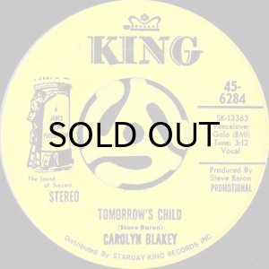 画像2: CAROLYN BLAKEY / TOMORROW'S CHILD (45's) (PROMO) (2)
