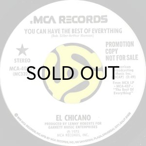 画像2: EL CHICANO / YOU CAN HAVE THE BEST OF EVERYTHING (45's) (WHITE PROMO) (2)