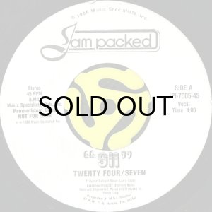 画像2: 911 / TWENTY FOUR/SEVEN (45's) (WHITE PROMO) (2)