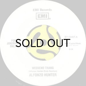 画像1: ALFONZO HUNTER / WEEKEND THANG b/w QUIET TIME (45's) (1)